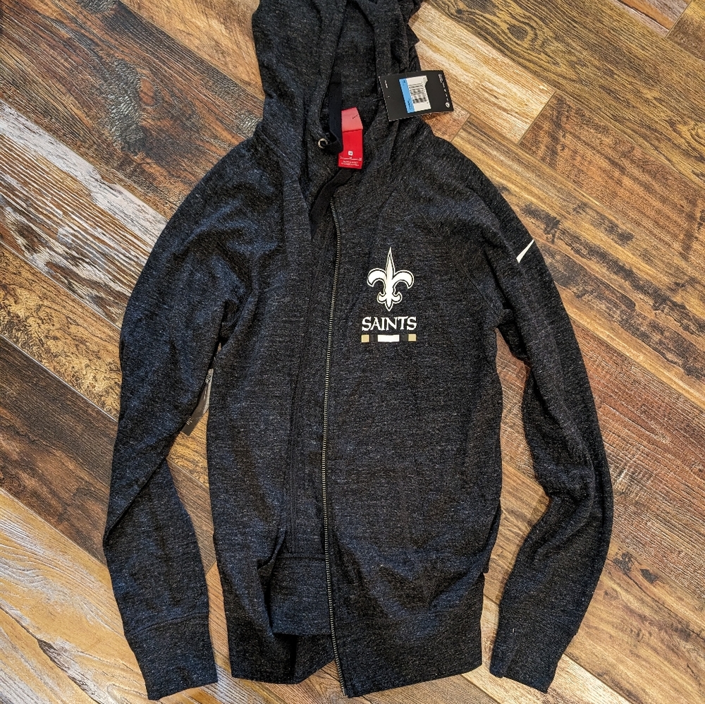 NWT Nike New Orleans Saints Zip Jacket